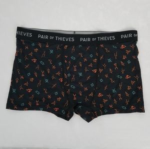 ✨️NWOT Pair of Thieves Mens boxer briefs 1-pack Black Large Super fit magic mesh